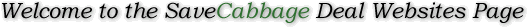 Deal website page